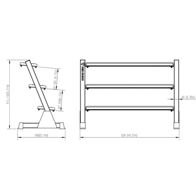 Dumbbell Rack